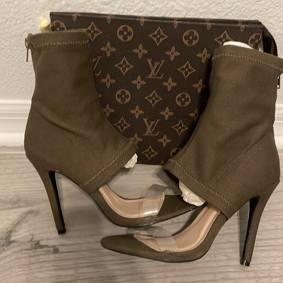 Women open toe booties - Picture 10 of 11